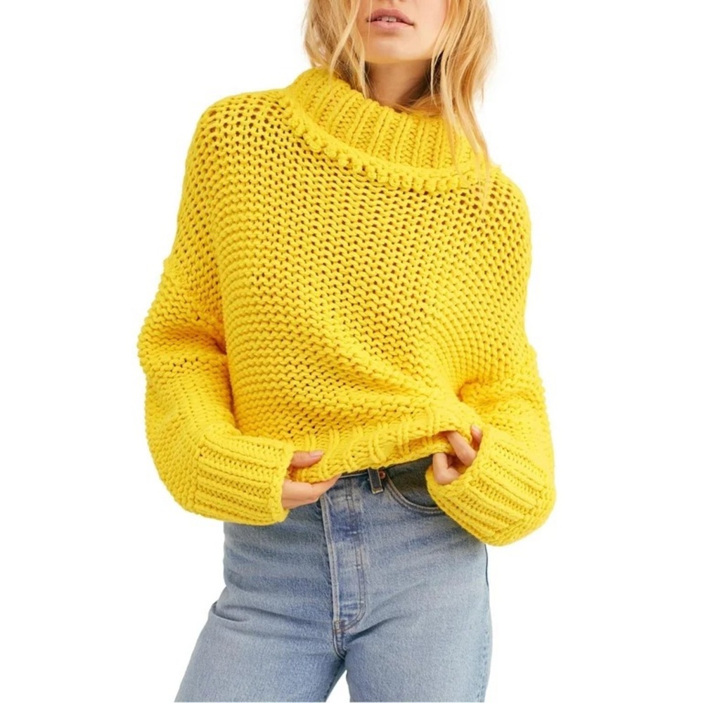 Free people my only sunshine sweater